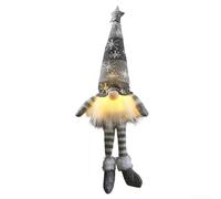 Homeponnew Luz nocturna de muñeca de gnomo sin rostro de Navidad con brillo ambiental, para mejorar las decoraciones navideñas y crear un ambiente acogedor en dormitorios o espacios de vida