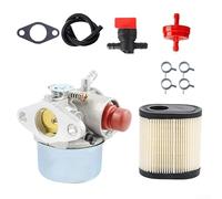 Homeponnew LV195EA Kit completo de montaje de carburador para Toro para cortacésped GTS 5HP 6.5HP 6.75HP piezas de motor de 22 pulgadas Recycler Series modelos 20016 20017 20007 20008 con accesorios
