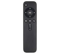 Homeponnew Mando a distancia para aspiradora robótica VR5000R VR05R5050W, pieza de repuesto de plástico negro compatible con aspiradoras robóticas seleccionadas