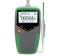 Homeponnew Medidor digital Gauss de mano para pruebas de imanes permanentes, rango de 0 a 2400 mT, precisión de ± 1% a ± 5%, con retroiluminación y para autonomía, modelo TD8620 0.05