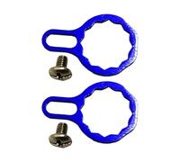 Homeponnew Para A para D para la marca S, 6 x 4 cm, 1 juego de características de pesca de marca de metal. Se puede utilizar entre 9 y 12 mm. Coloras como se muestra en la imagen (azul)
