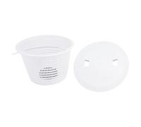 Homeponnew Para cesta de skimmer Hayward SP1070 SP1082 con cubierta SPX1070C, piezas de repuesto para conjuntos de skimmer de piscina SP10711 SP10712S, recogida de desechos para piscina sobre el suelo