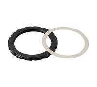 Homeponnew Para una durabilidad y práctica. Hecho de aleación de aluminio, este freno de disco de bloqueo central de bicicleta para cubierta de rotor es duradero y práctico durante mucho tiempo