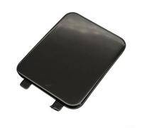 Homeponnew Parachoques trasero gancho de remolque tapa pintado acabado para Mercedes para Benz para Clase E W211 2002 2008 negro blanco plata OEM 2118801405 fácil instalación reemplazo (negro)