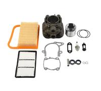 Homeponnew Piezas de motor de sierra de corte de hormigón para Stihl TS410 TS420, grupo de pistón cilíndrico con juego de juntas, accesorios de carburador compatibles con modelos TS 410 420