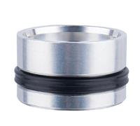 Homeponnew Pistón de aire de horquilla delantera de aleación de aluminio para horquillas de suspensión de bicicleta de montaña, 29,32 mm de diámetro, plateado, ligero de 23,9 g