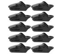 Homeponnew Prácticos y estos clips de lona para tienda de campaña son accesorios prácticos que se pueden utilizar para varios propósitos, como asegurar toldos y reforzar tiendas de campaña.