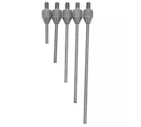 Homeponnew Puntas de aguja de carburo para indicador digital de profundidad, 1,5 mm de diámetro, vástago roscado M2.5, compatible con medidor de altura micrómetro, paquete de 5 (longitudes: 10/20/30