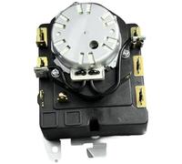 Homeponnew Reliable WE04X25281 Temporizador de secadora para modelos GE y Hotpoint, compatible con M460-G, 4467036, AP6031731, PS11763068 - Pieza de repuesto de metal negro