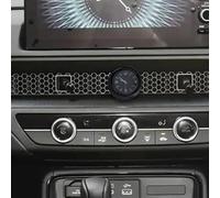 Homeponnew Reloj de coche ABS negro para modelos CR-V 2023 y posteriores, movimiento de cuarzo, panel de instrumentos, decoración con instalación directa