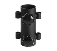 Homeponnew Resistente al viento y seguro. El soporte para barra de tienda de campaña está diseñado para evitar que el poste de tu tienda de campaña esté fijo firmemente para que no se vuele por