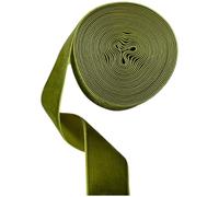 Homeponnew Rollo de cinta de terciopelo de Navidad de 10 m para envolver regalos, hacer lazos y decoración festiva, material de tela suave en varios colores y 4 tamaños de ancho, incluyendo rojo vino