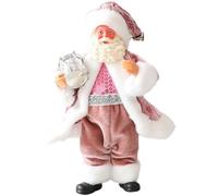 Homeponnew ShengYuan - Figura decorativa navideña de Papá Noel, 18 cm, decoración colgante festiva para árbol o hogar, varios colores