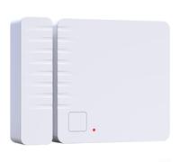 Homeponnew Sistema de notificación de apertura de puerta WiFi inteligente, alarma de seguridad inalámbrica con sonido de 80 dB para oficina en casa, timbre de modo dual y para intrusor, fácil ajuste