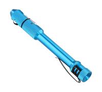 Homeponnew Soporte para varilla de soldadura TIG, herramienta de alimentación manual de alambre con clip de bolsillo para electrodos de 1,0 a 3,2 mm, cuerpo de aluminio anodizado con agarre