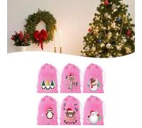 Homeponnew Tamaño: 1410 cm y 1015 cm. Paquete de tela festiva para mayor durabilidad, ideal para vacaciones de Navidad y cómodo acceso al contenido. Decoración festiva que muestra patrones clásicos de