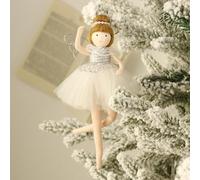 Homeponnew Tamaño del adorno de aproximadamente 12 cm, Coloras Festive para una mayor durabilidad, ideal para vacaciones, el colgante de muñeca de Navidad añade un toque encantador a tus decoraciones