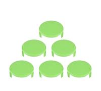Homeponnew Tapa de bobina de repuesto para Greenworks 3411546A-6, cubierta de bobinas de plástico ABS resistente, montaje sin herramientas, protege carrete de hilo, accesorios para cortabordes (6