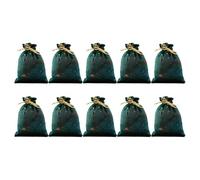 Homeponnew Tela roja para decoración navideña, tamaño 1014 cm, tela festiva para fiestas de Navidad, fácil de usar, procesos de vacaciones y decoración de Navidad, color rojo