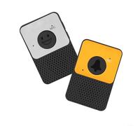 Homeponnew Timbre inalámbrico para intercomunicador dúplex con comunicación manos libres, 8 niveles de volumen, 4 tonos de llamada, rango de 1000 pies para uso doméstico o comercial