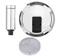 Homeponnew Tope de puerta ajustable de aleación de zinc resistente para uso en interiores y exteriores, reduce el ruido, resistente al viento, sin opción de taladro, se adapta a huecos de puerta de 0