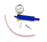 Homeponnew Unidad de prueba de presión del carburador Detector de fugas 15 PSI para 57-21 para 705-020 para diagnóstico técnico Reparaciones de motores pequeños Uso al aire libre Diseño portátil