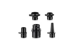 Homeponnew Válvula adaptadora de bomba inflable, bomba de aire convencional, de goma de plástico, inflable adecuada para exteriores, lo que hace que viajar sea fácil para los amantes de la playa y