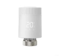 Homeponnew Válvula de control de temperatura TRV inteligente para Tuya para Zigbee WiFi con control de voz, programación personalizada y protección contra congelación para sistemas de calefacción del