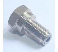 Homeponnew Válvula de salida de vástago de pistón sin aire de repuesto para modelos de bomba pulverizadora Graco 390 395 490 495 595 695 795 1095 7900 5900, compatible con UltraMax II/Gmax Series, una