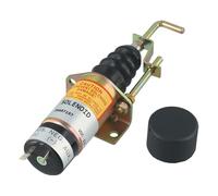 Homeponnew Válvula solenoide de cierre de combustible serie 1502 12-24 V CC para motores diesel, compatible con 366-07197 SA-3405-T, sustituye a LPW LPWS LPWT Deutz F3L F3M F4L F4M1011 Bobcat Perkins