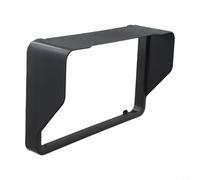 Homeponnew Visera antirreflectante para salpicadero de motocicleta para Zontes para modelo 368G 2024, material de polipropileno negro, protector de panel de instrumentos de 75 mm de ancho, mejora la