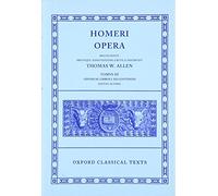 Homer Vol. III. Odyssey (Books I-XII) (Oxford Classical Texts)