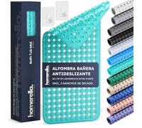 homerella Alfombra Bañera Antideslizante Ducha 88x39cm Alfombrilla Bañera