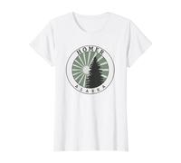 Homero Alaska Camiseta gráfica económica, Mujer, Blanco, L