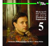 Homero Francesch - Klavierkonzerte 17 und 18