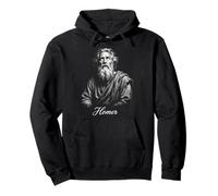 Homero Mitología Griega Odisea Ilíada Poeta Sudadera con Capucha
