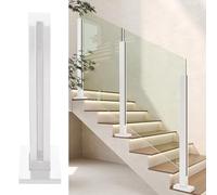 HOMEs - Accesorios metálicos para barandillas y lofts, incluye tornillos, perfectos para interiores y hoteles