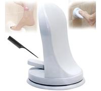 Homes Bathroom Foot Pedal Suction Cup,Shower Foot Rest for Toilet Use,Shower Step for Shaving Legs with No Drill Design,Non-Slip Bathroom Feet Pedal for Hotel,Dorm Wall Use