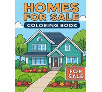 Homes for Sale Coloring Book