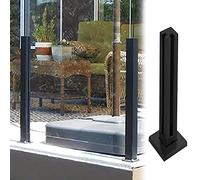 HOMEs Paneles de barandilla para balcones, valla segura al aire libre, ideal para patios y hogares de diciembre, mejora tu visión y seguridad