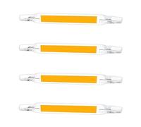 Homesally Bombilla LED R7S 118mm 30w Regulables, R7S LED 118mm LED COB Equivalente 200w 300w Lámpara Halógena, 3000LM, iluminación de Haz de 360 °, 4 Pack,Natural White,118mm 20W