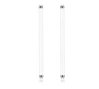 Homesally Tubos Fluorescentes Pequeños, T8 450mm 15W Tubos Fluorescente, Bombilla Fluorescente, Tubos Miniatura, Bombilla T8 LED,2 pcs