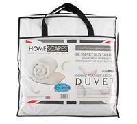HOMESCAPES Edredón Relleno nórdico Confort Plumón de oca para Cama de niños con una Densidad de 350gm²