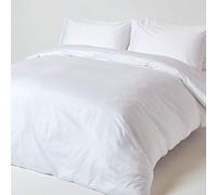 Homescapes Juego de Ropa de Cama de 3 Piezas, 100% algodón orgánico, 1 Funda nórdica de 260 x 220 cm y 2 Fundas de Almohada de 48 x 74 cm