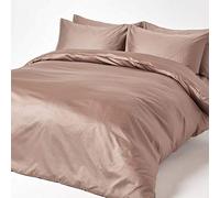 Homescapes Juego de Ropa de Cama de 3 Piezas, 100% algodón orgánico, 1 Funda nórdica de 260 x 220 cm y 2 Fundas de Almohada de 48 x 74 cm