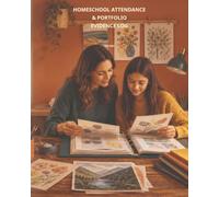 Homeschool Attendance & Portfolio Evidence Log: A 12-Month Record for Learning Days, Activities, Reading, Field Experiences, Work Samples, Monthly Summaries, and Portfolio Locations