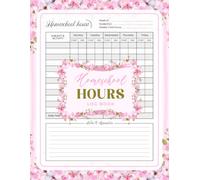 Homeschool Hours Log Book: 2-Year Weekly Record Book for Tracking Learning Hours, Subjects & Activities | Monday - Friday Homeschool Tracker