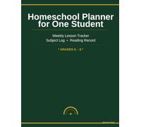 Homeschool Planner for One Student