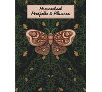 Homeschool Portfolio & Planner: All-in-one organizer and record book for homeschooling families. Undated and completely customizable