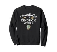 Homeschooling is Kingdom Work Madre cristiana de educación en casa Sudadera
